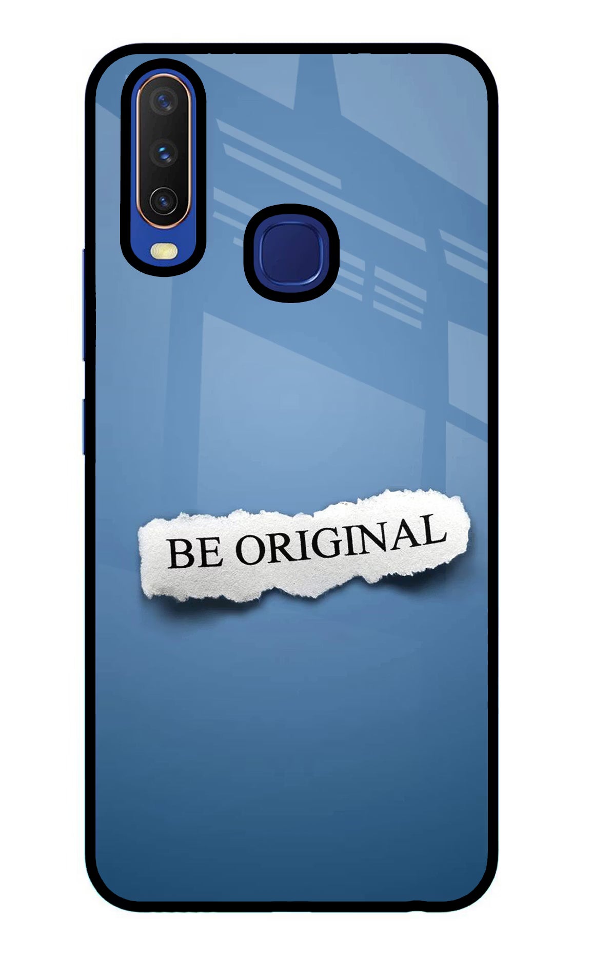 Be Original Vivo Y11/Y12/U10 Glass Case Back Cover by Casekaro