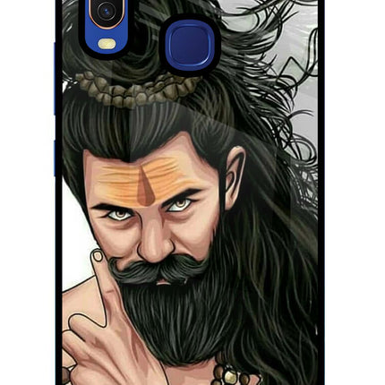 Mahadev Vivo Y11/Y12/U10 Glass Case Back Cover by Casekaro