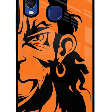 Hanuman Vivo Y11/Y12/U10 Glass Case Back Cover by Casekaro
