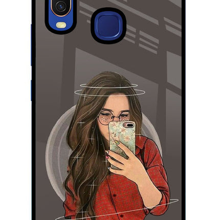 Selfie Queen Vivo Y11/Y12/U10 Glass Case