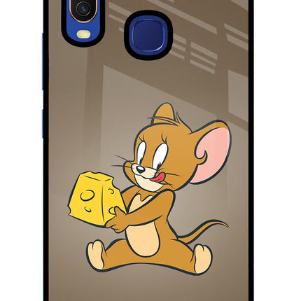Jerry Vivo Y11/Y12/U10 Glass Case Back Cover by Casekaro