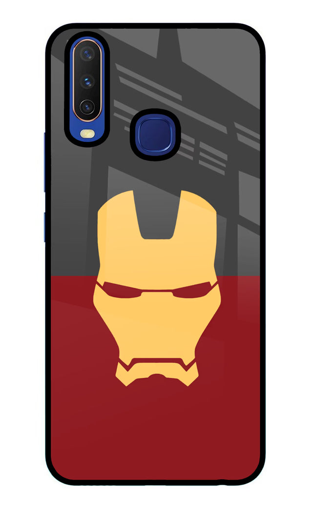Ironman Vivo Y11/Y12/U10 Glass Case Back Cover by Casekaro