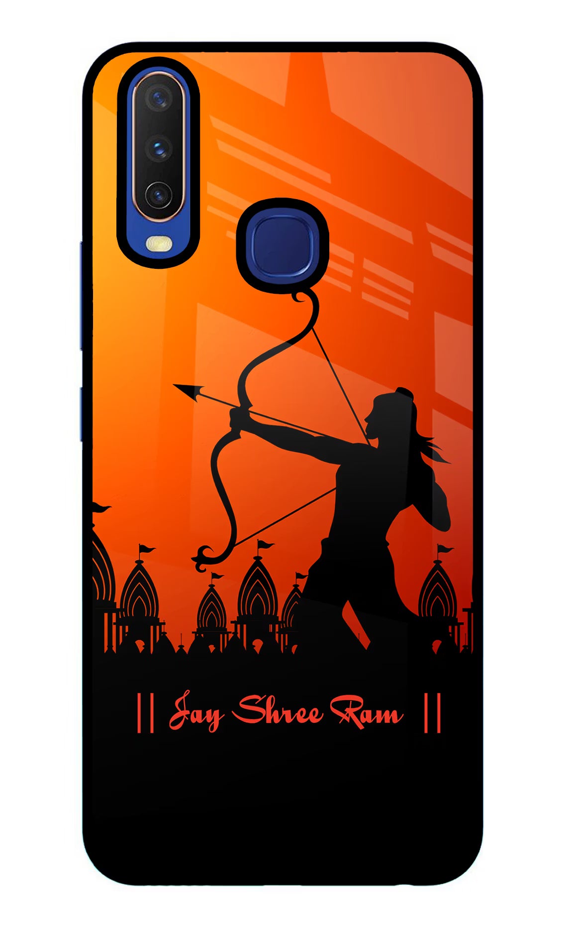 Lord Ram - 4 Vivo Y11/Y12/U10 Glass Case