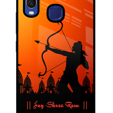 Lord Ram - 4 Vivo Y11/Y12/U10 Glass Case Back Cover by Casekaro