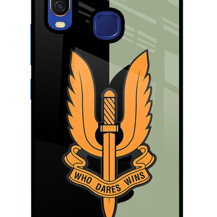 Balidan Logo Vivo Y11/Y12/U10 Glass Case Back Cover by Casekaro