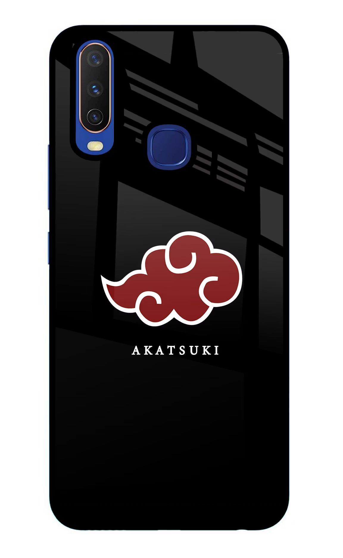 Akatsuki Vivo Y11/Y12/U10 Glass Case Back Cover by Casekaro