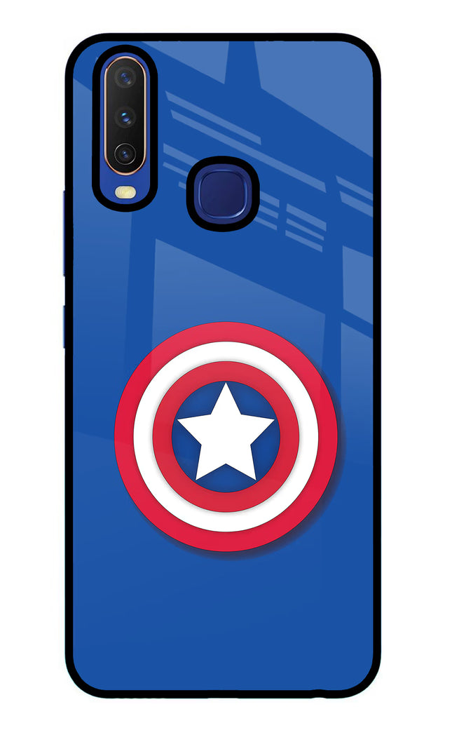 Shield Vivo Y11/Y12/U10 Glass Case Back Cover by Casekaro