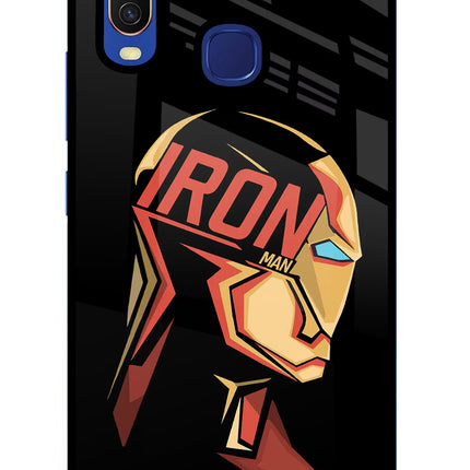 IronMan Vivo Y11/Y12/U10 Glass Case Back Cover by Casekaro