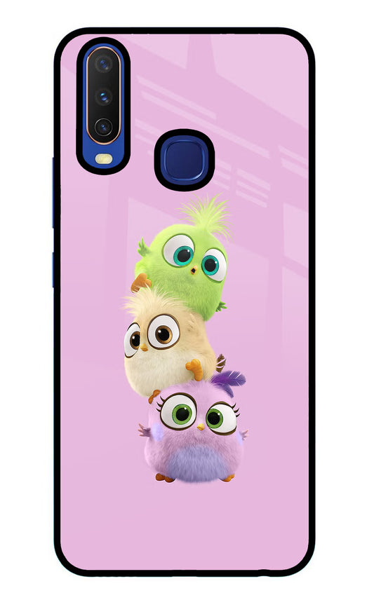 Cute Little Birds Vivo Y11/Y12/U10 Glass Case