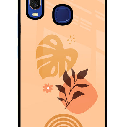 Bohemian Art Vivo Y11/Y12/U10 Glass Case Back Cover by Casekaro