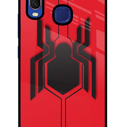 Spider Vivo Y11/Y12/U10 Glass Case Back Cover by Casekaro