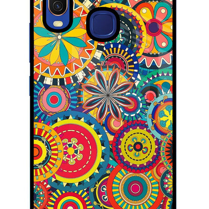Gol Gol Art Vivo Y11/Y12/U10 Glass Case Back Cover by Casekaro