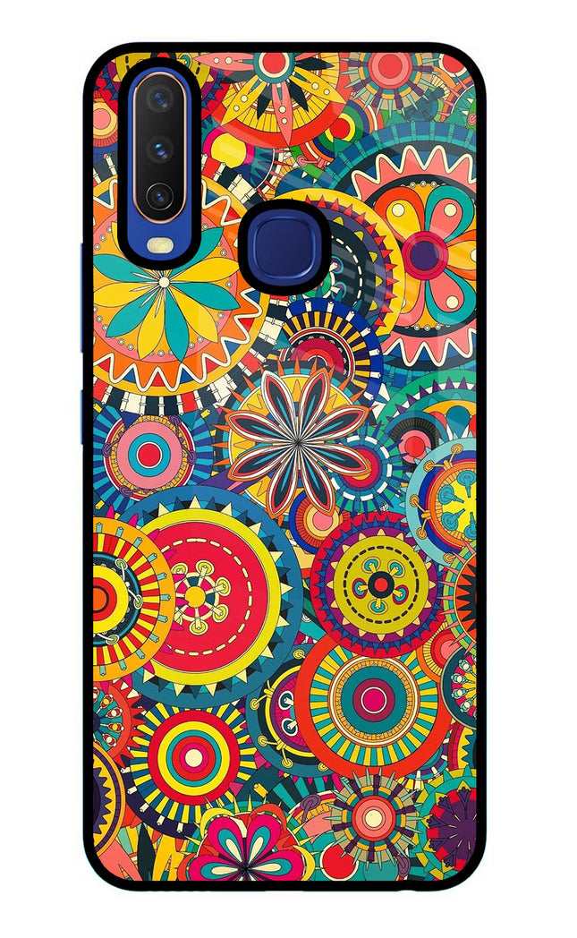 Gol Gol Art Vivo Y11/Y12/U10 Glass Case Back Cover by Casekaro