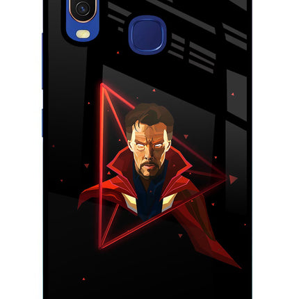 Doctor Ordinary Vivo Y11/Y12/U10 Glass Case Back Cover by Casekaro