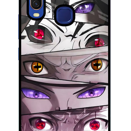 Naruto Anime Vivo Y11/Y12/U10 Glass Case Back Cover by Casekaro