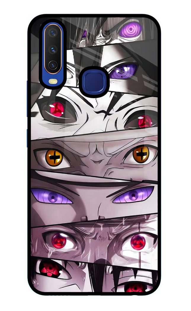 Naruto Anime Vivo Y11/Y12/U10 Glass Case Back Cover by Casekaro