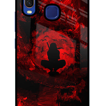 Itachi Uchiha Vivo Y11/Y12/U10 Glass Case Back Cover by Casekaro