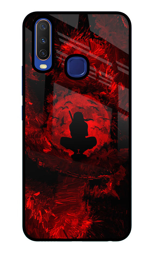 Itachi Uchiha Vivo Y11/Y12/U10 Glass Case Back Cover by Casekaro
