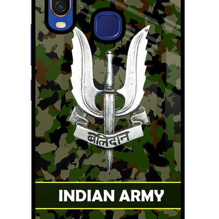 Balidan Indian Logo Vivo Y11/Y12/U10 Glass Case Back Cover by Casekaro