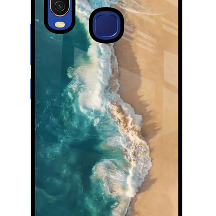 Ocean Beach Vivo Y11/Y12/U10 Glass Case