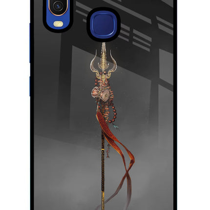 Shiv Trishul Vivo Y11/Y12/U10 Glass Case