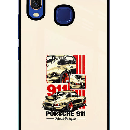 Classic Porsche 911 Vivo Y11/Y12/U10 Glass Case