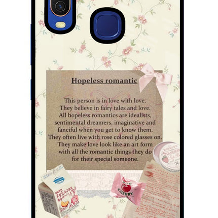 Hopeless Romantic Vivo Y11/Y12/U10 Glass Case