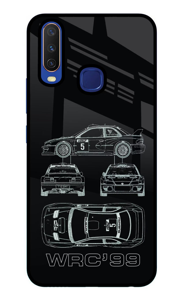 WRC'99 Vivo Y11/Y12/U10 Glass Case Back Cover by Casekaro