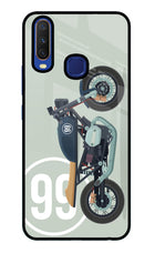 Classic Cafe Racer 99 Vivo Y11/Y12/U10 Glass Case
