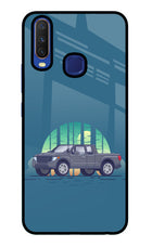 Retro Garage Vibe Vivo Y11/Y12/U10 Glass Case