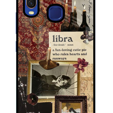 Libra Zodiac Vivo Y11/Y12/U10 Glass Case