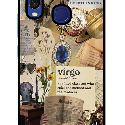 Virgo Zodiac Vivo Y11/Y12/U10 Glass Case