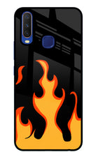 Fired Up – Black Vivo Y11/Y12/U10 Glass Case