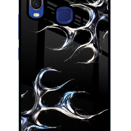 Chrome Tribal Vivo Y11/Y12/U10 Glass Case