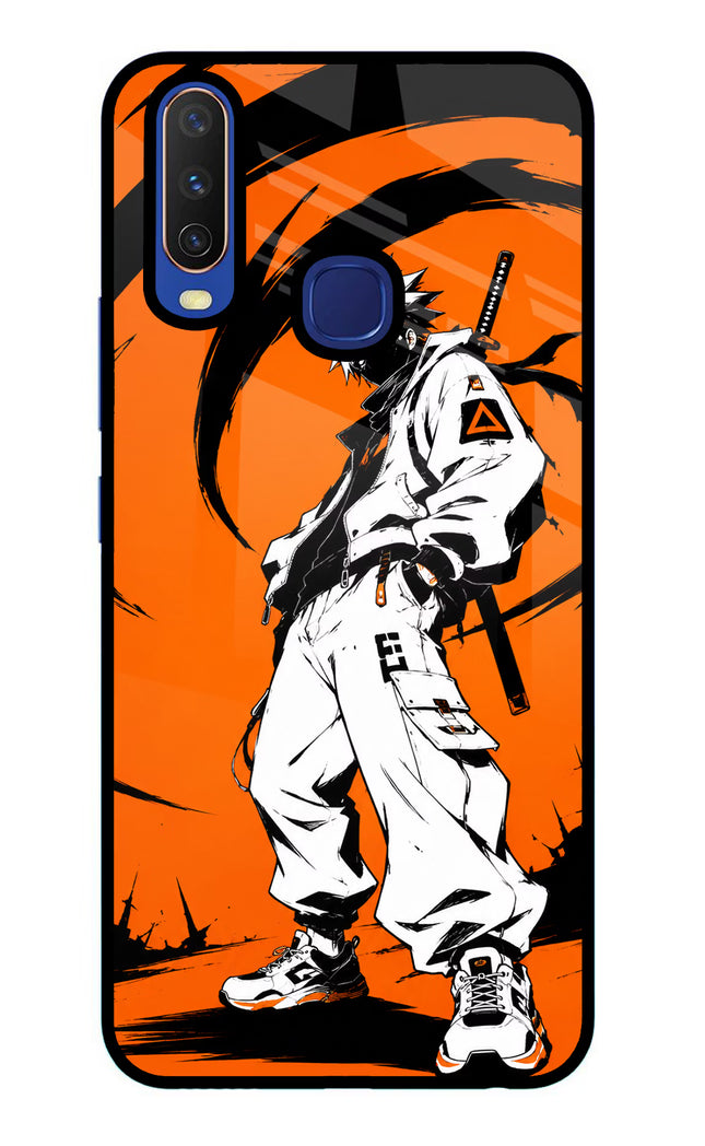 Street Samurai  Vivo Y11/Y12/U10 Glass Case
