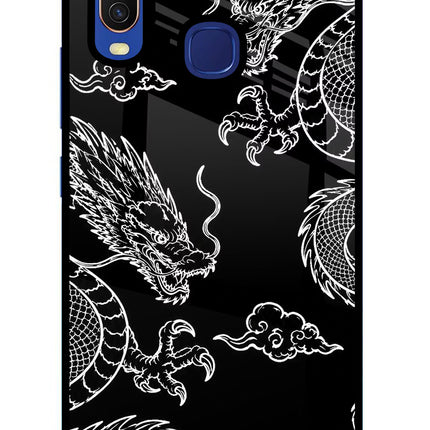 Twin Dragons Vivo Y11/Y12/U10 Glass Case