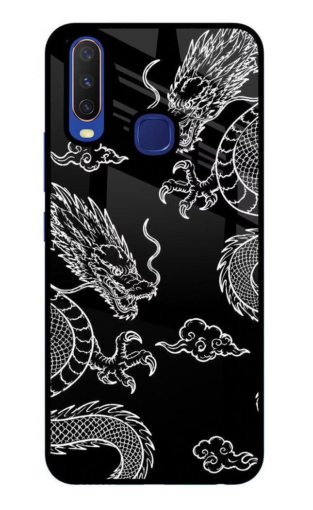 Twin Dragons Vivo Y11/Y12/U10 Glass Case