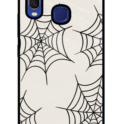 Spider Web Vivo Y11/Y12/U10 Glass Case