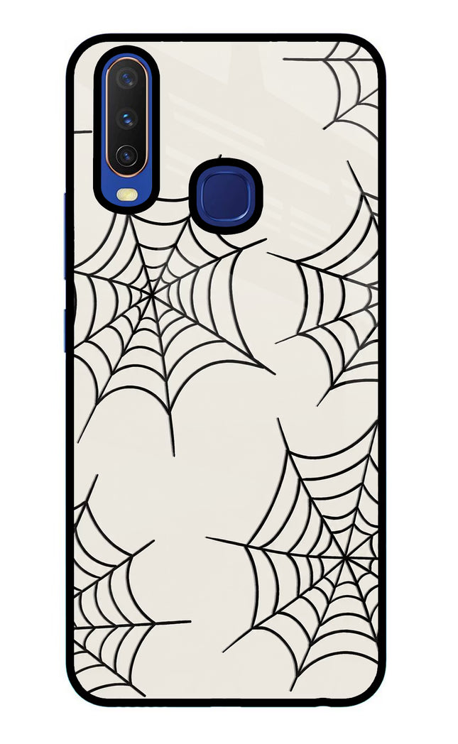 Spider Web Vivo Y11/Y12/U10 Glass Case
