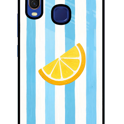 Summer Lemon Vivo Y11/Y12/U10 Glass Case