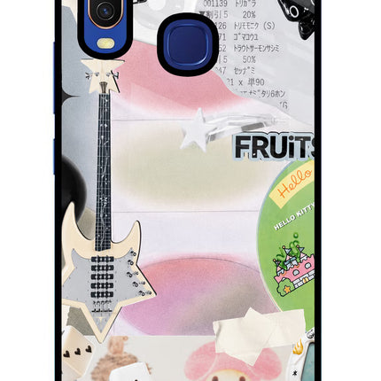 Softcore case Vivo Y11/Y12/U10 Glass Case