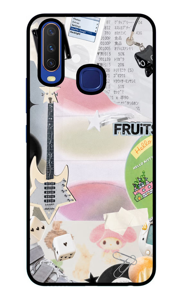 Softcore case Vivo Y11/Y12/U10 Glass Case