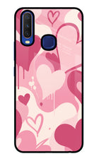Hearty case Vivo Y11/Y12/U10 Glass Case