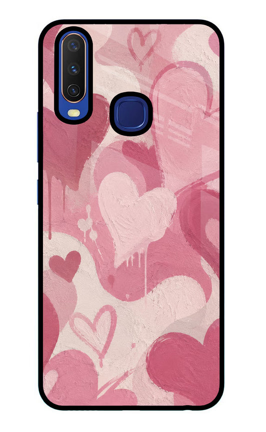 Hearty case Vivo Y11/Y12/U10 Glass Case