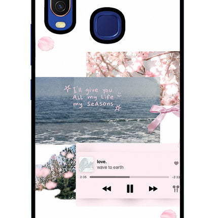 Wave to earth Vivo Y11/Y12/U10 Glass Case