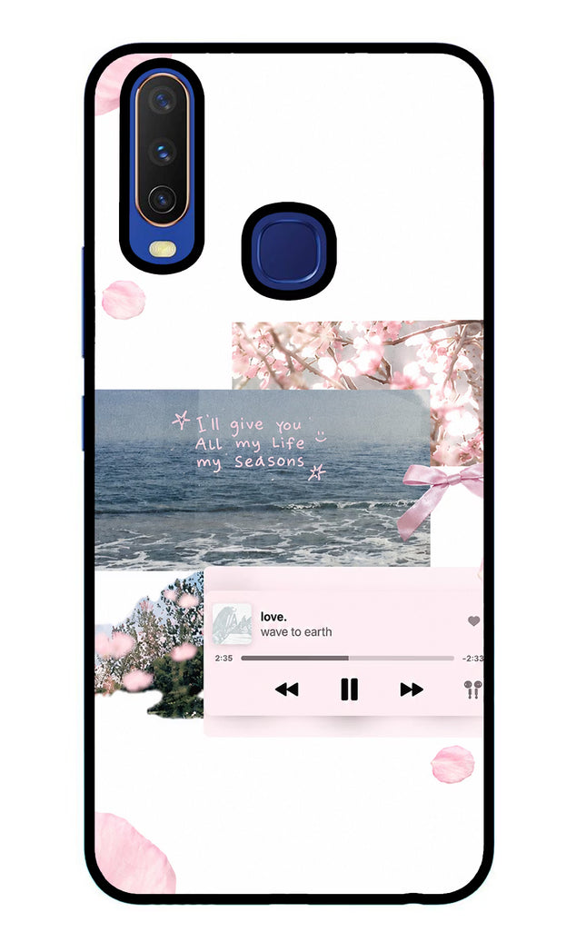 Wave to earth Vivo Y11/Y12/U10 Glass Case