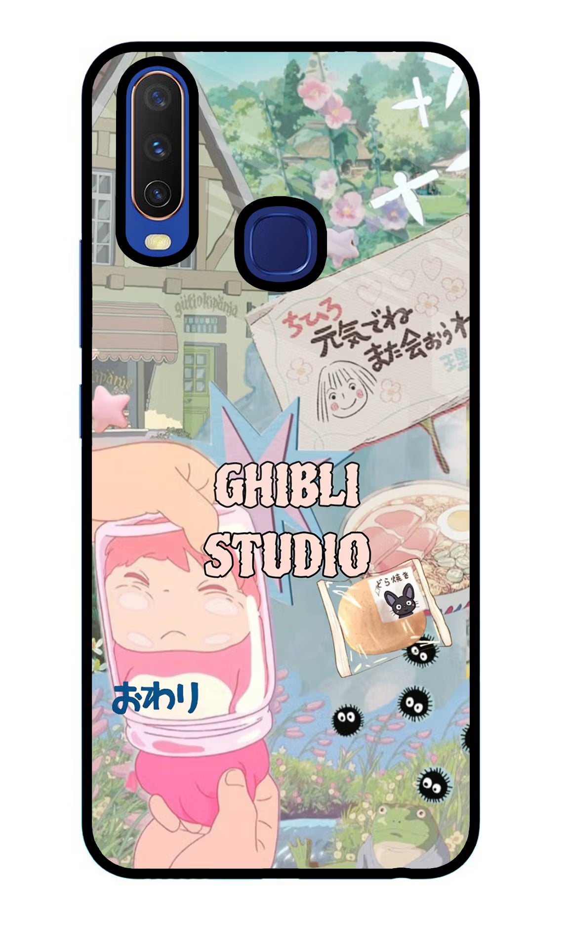 Studio Ghibli Vivo Y11/Y12/U10 Glass Case
