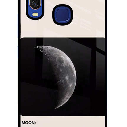 Moon Phase Vivo Y11/Y12/U10 Glass Case