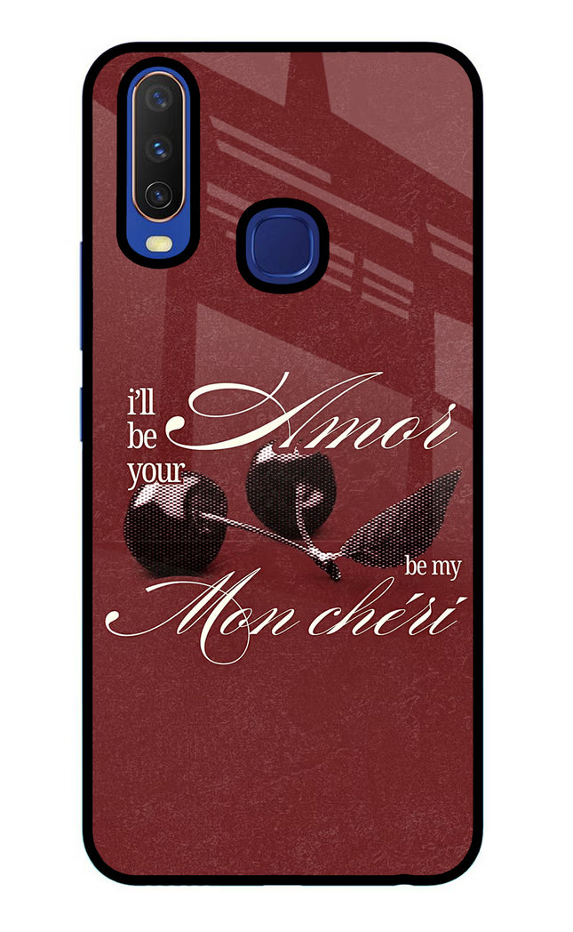 Velvet Cherry Vivo Y11/Y12/U10 Glass Case