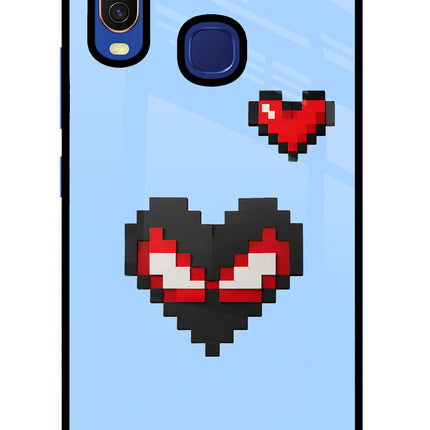 Peter Heart Vivo Y11/Y12/U10 Glass Case